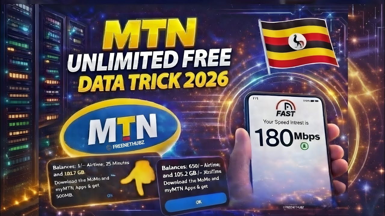 MTN Unlimited Data Trick 2026 🇺🇬 - FreenetHub Tech