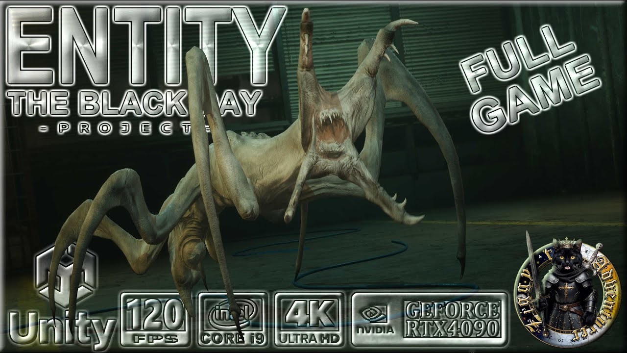 ENTITY: THE BLACK DAY PROJECT - Full Game (120fps, 4K, RTX-4090)