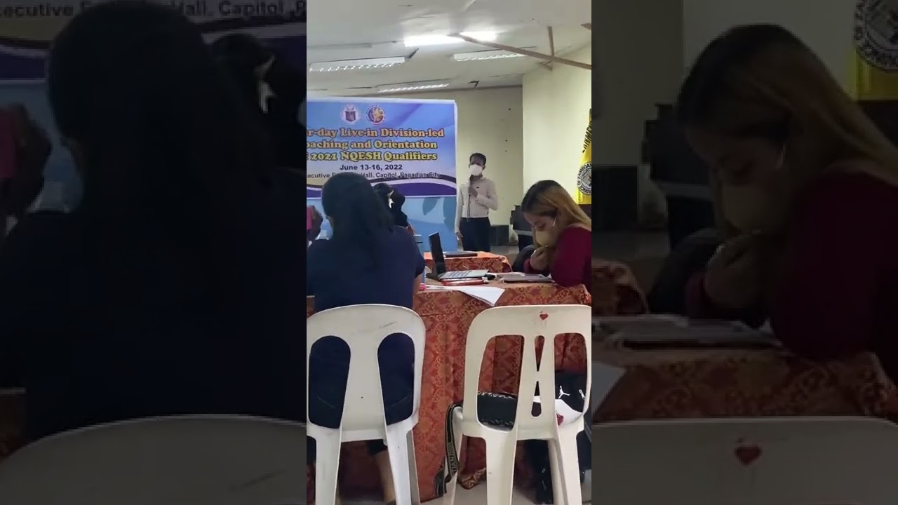 Coaching and Orientation of 2021 NQESH Qualifiers || Division of Zambo Sur #NQESH #shorts #4k #asmr