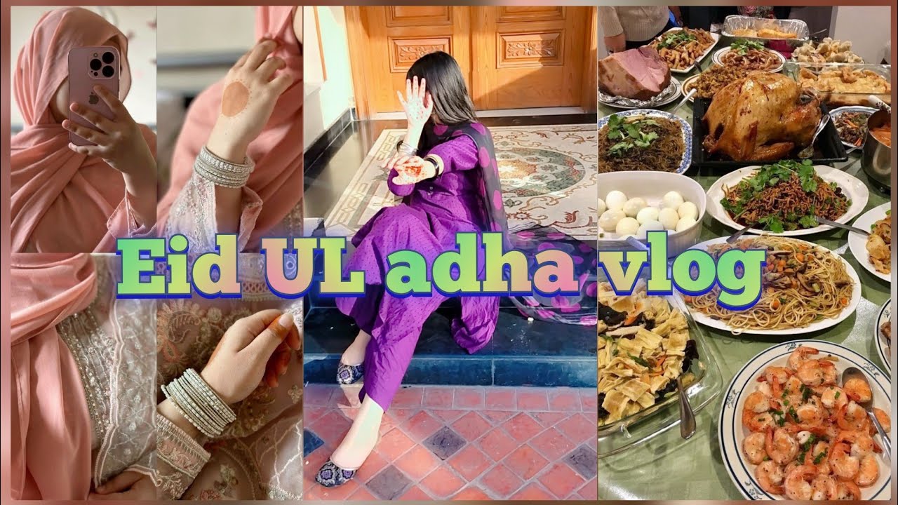 Eid UL adha vlog😚|mama k ghr dawat py gy♥️|eid looks😍