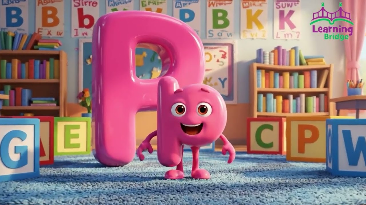 Learning Bridge Story of Letter P +Q Playgroup