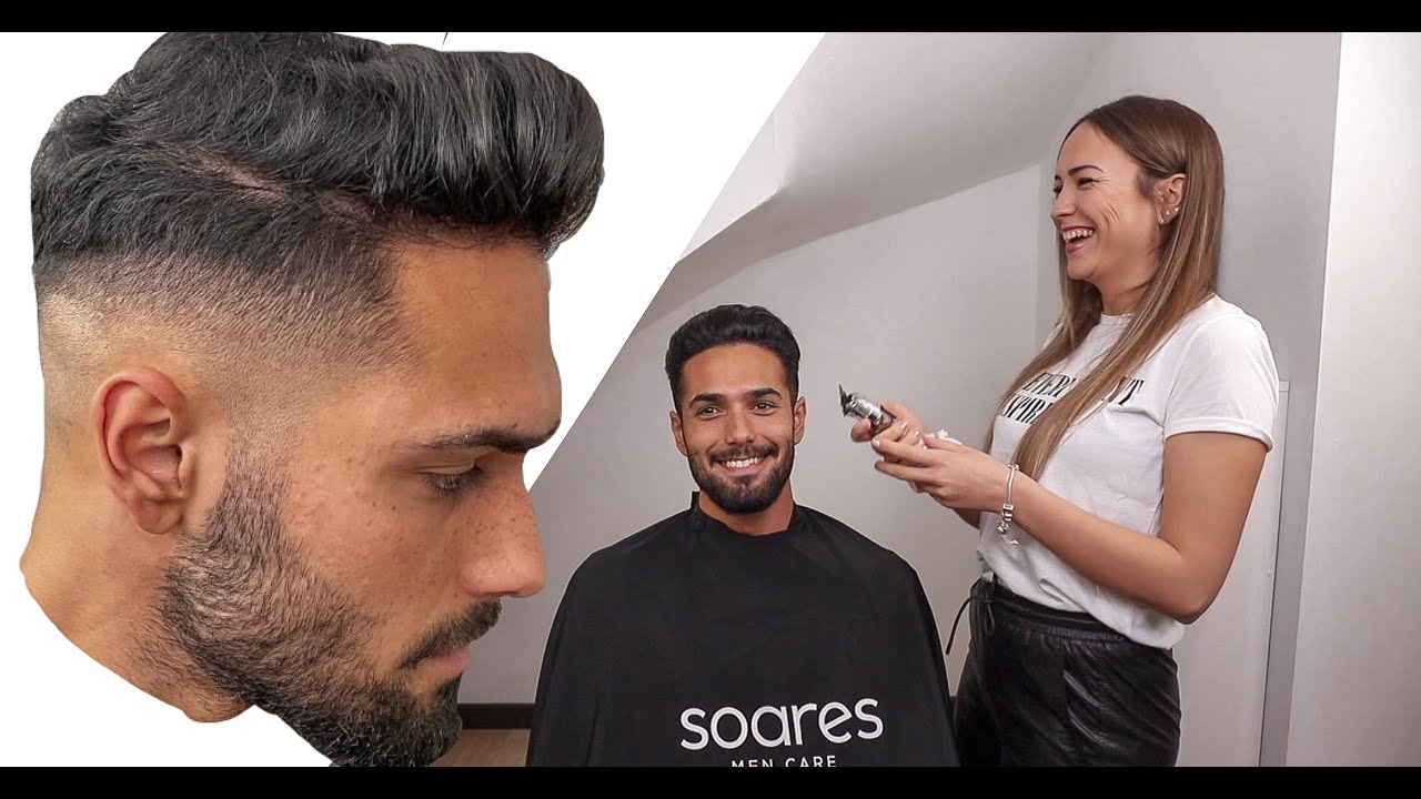 Mi NOVIA me CORTA el PELO en CASA en CUARENTENA😱💈