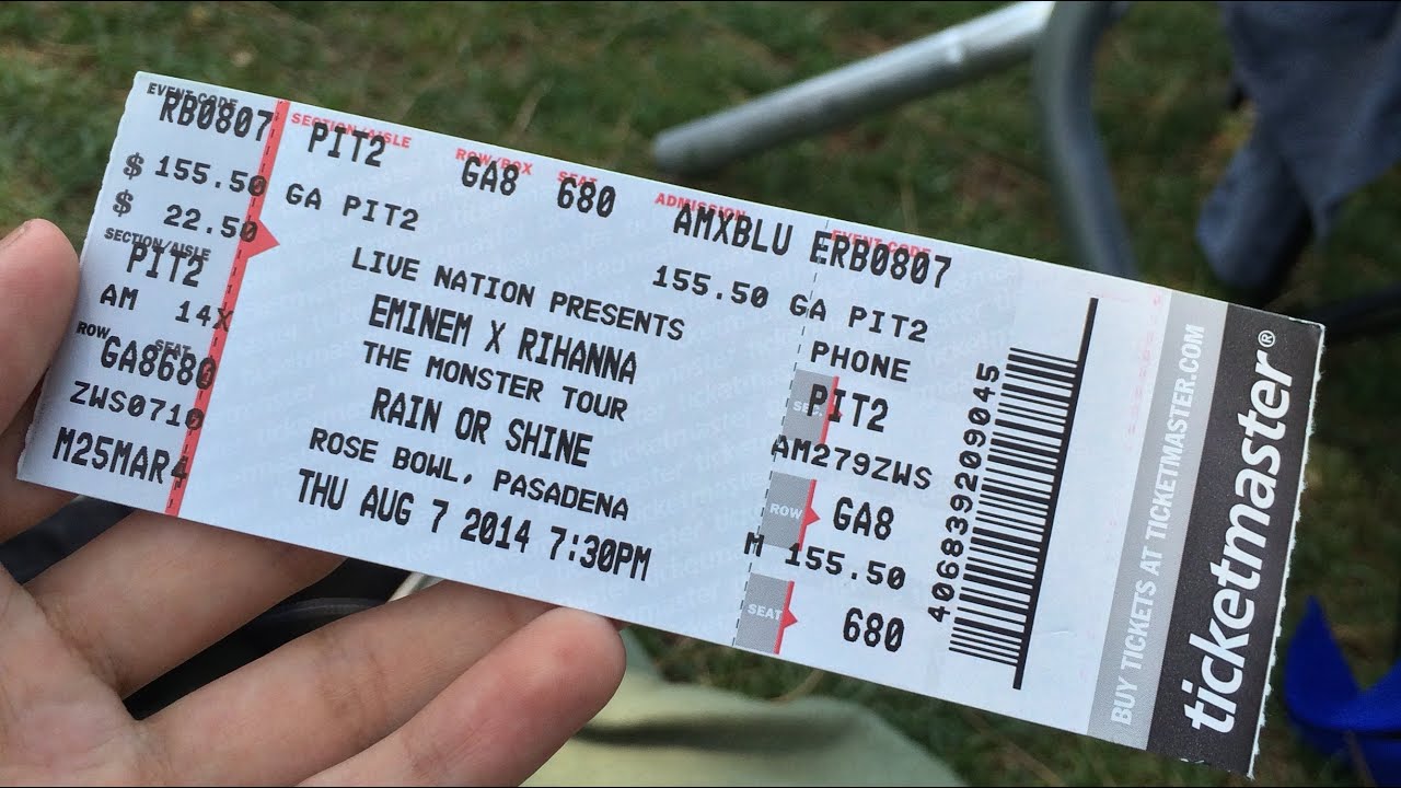 Eminem Rihanna Monster Tour 8 7 14