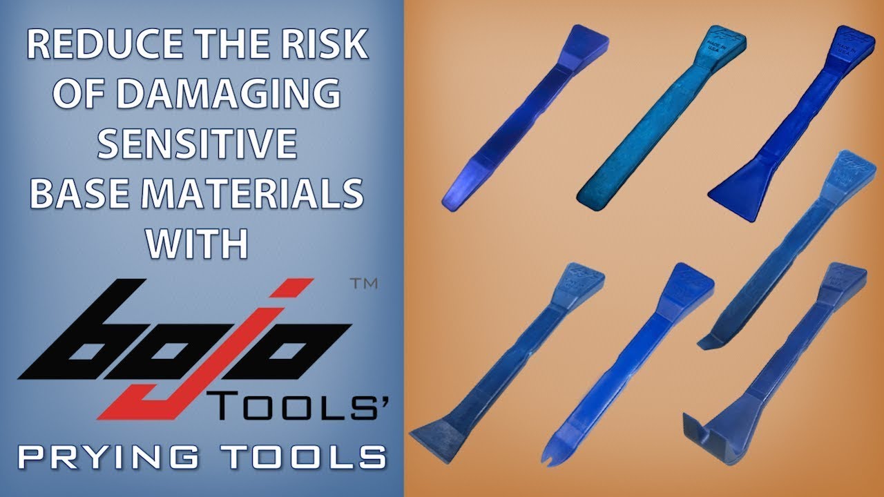 Bojo Composite Plastic Prying Tools Overview   Save Time & Money with Bojo Tools