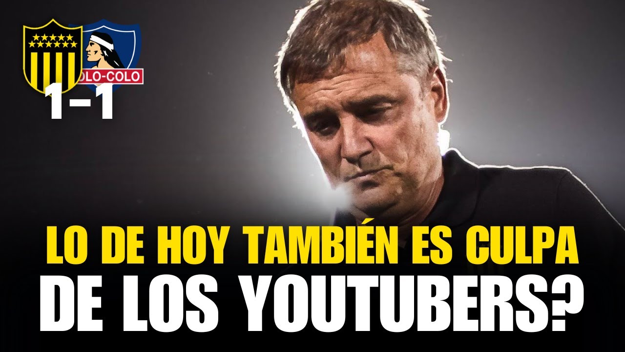 Peñarol 1-1 Colo Colo | Decepcionante presentación de Diego Aguirre y el equipo
