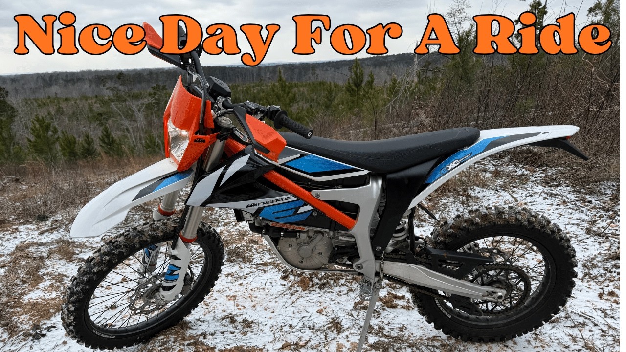 Cold Ride and The KTM is not Full Power