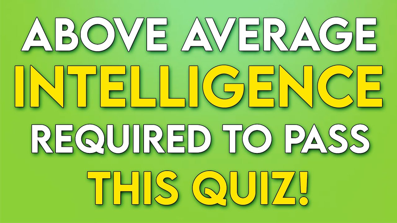 If You Get 10 Out Of 30, You Have GENIUS LEVEL IQ! - Prove Your General Knowledge is SHARP!