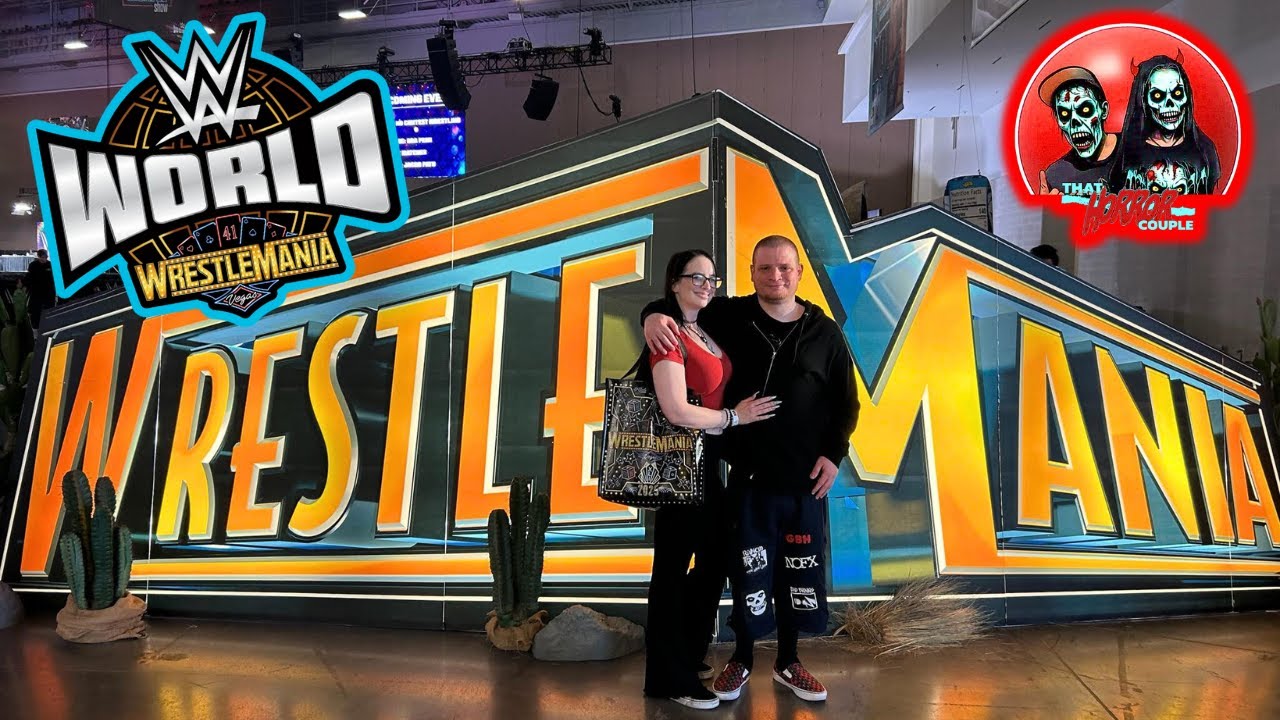WWE World 2025 Walkthrough! | That Horror Couple Hits the Ultimate Wrestling Fan Event! 💀💪