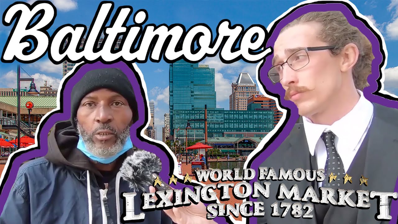 Life in Downtown Baltimore - Street Interviews