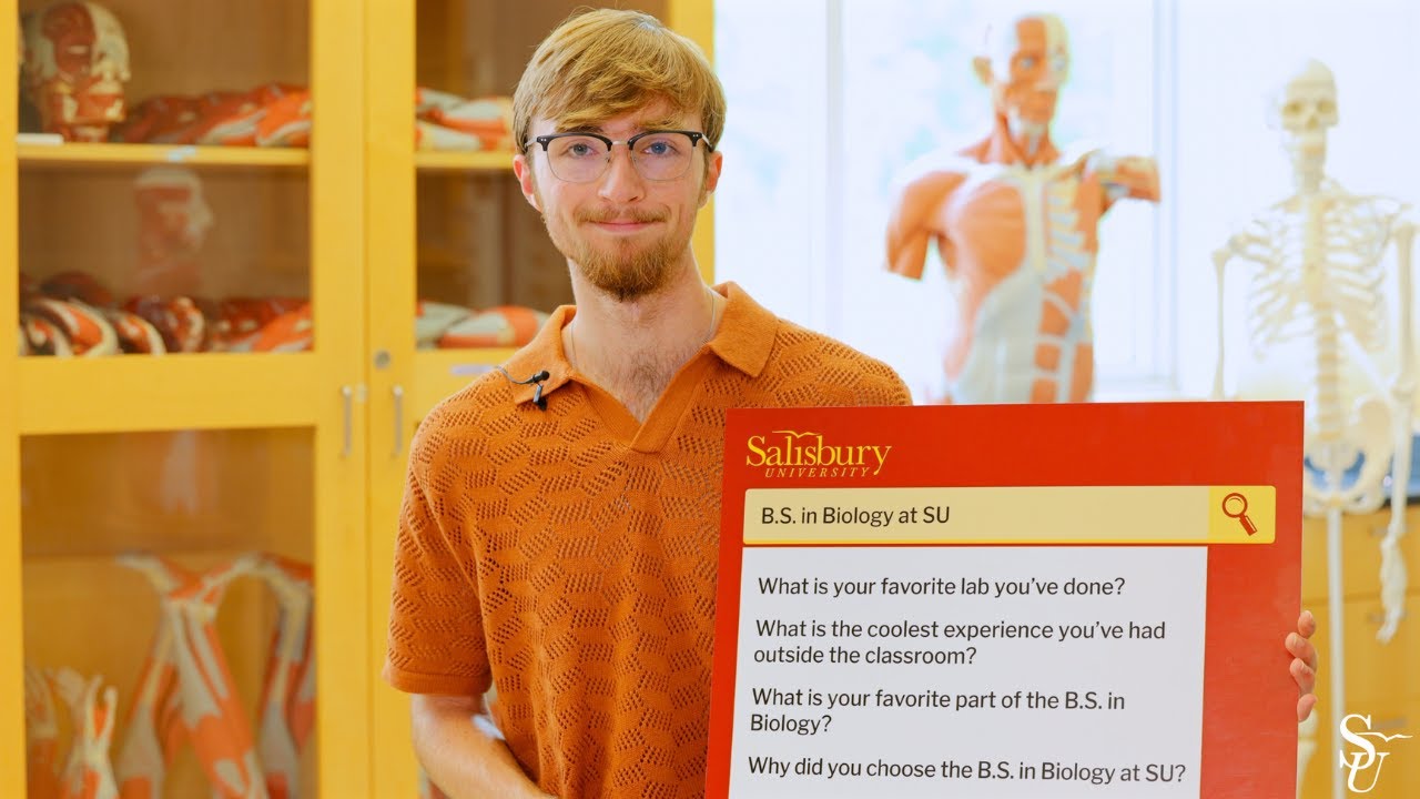 Why I Chose Biology at Salisbury University | Student Q&A with Riley Bozman
