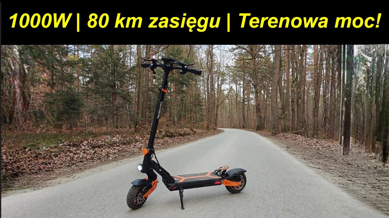 KuKirin G2 MAX &ndash; Terenowa hulajnoga, kt&oacute;ra rozwinie prędkość do 50 km/h!