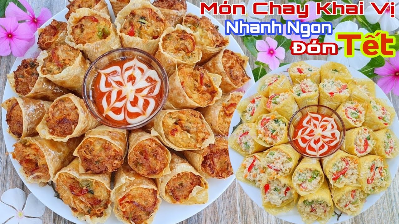 Làm Món Chay Cách Này Rất Nhanh Và Dê Lại Giòn Ngon Ăn Hoài Không Ngán