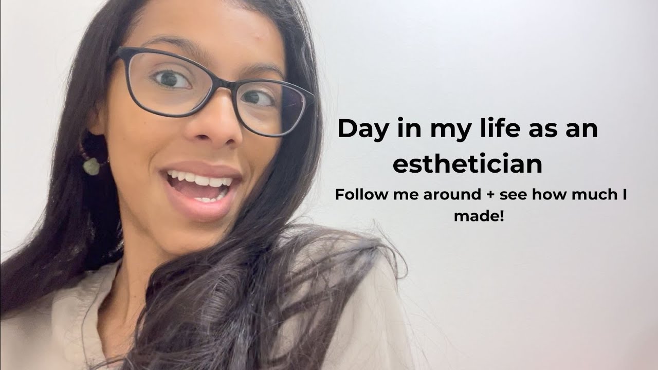 Day in my life as a solo esthetician (plus how much I made!) - come to work with me.