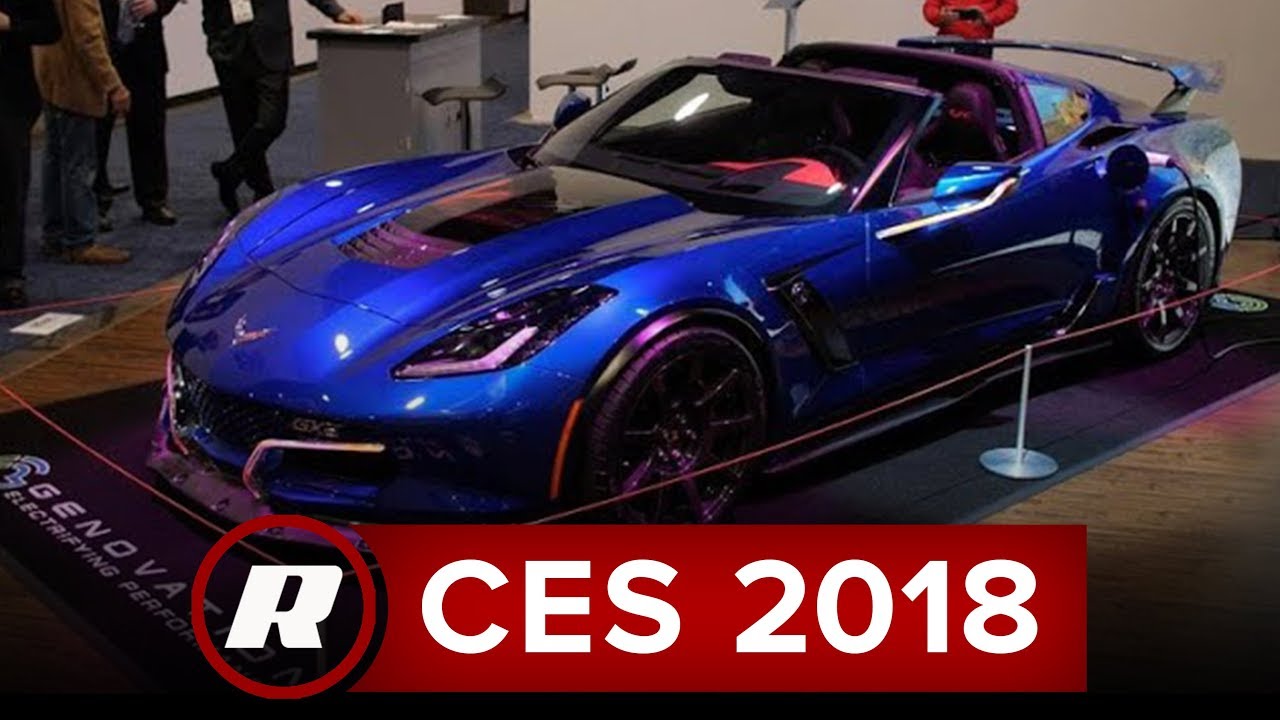 CES 2018: The Genovation GXE is an electric Corvette with a seven-speed manual