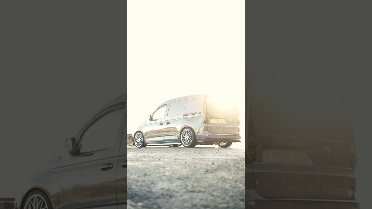 The VW Caddy in the Sun