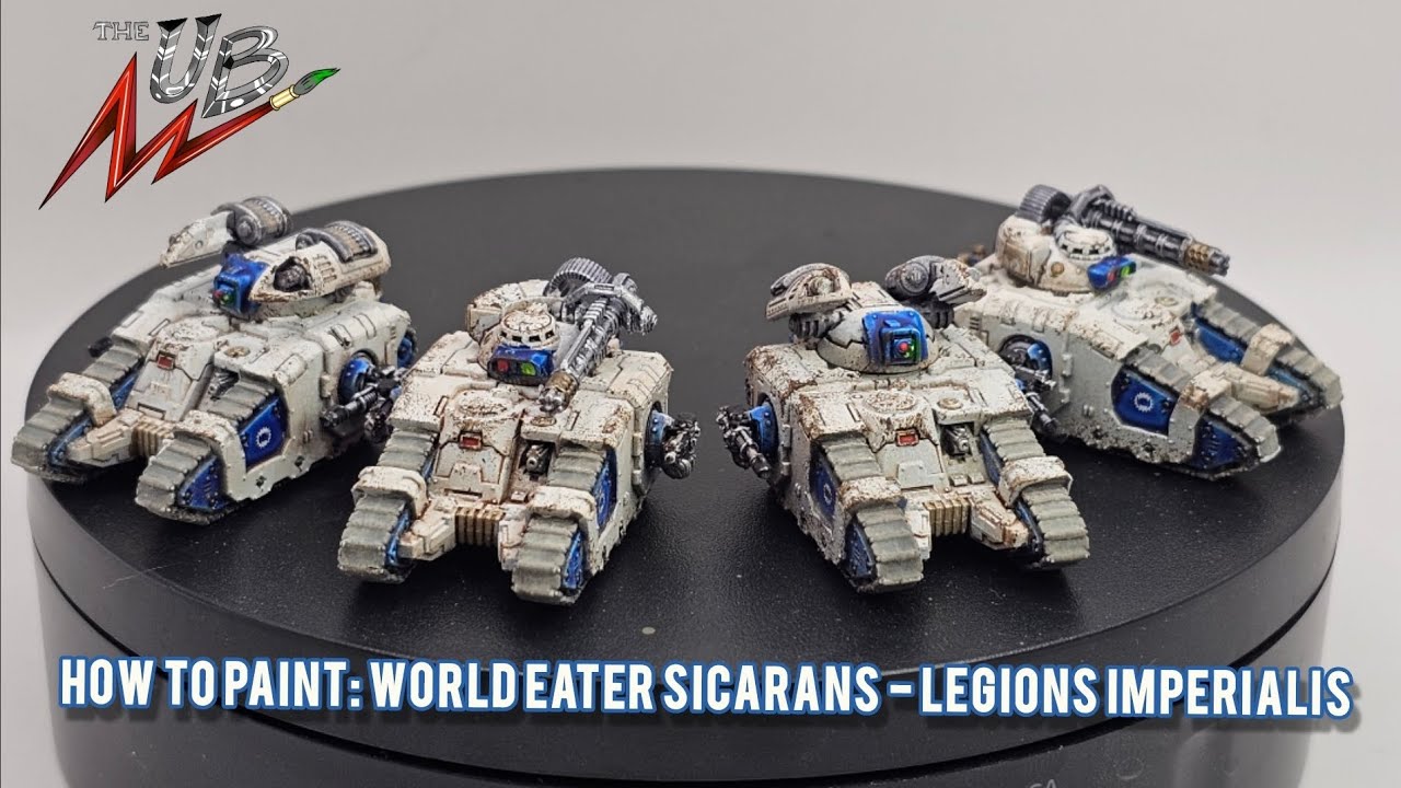HOW TO PAINT: WORLD EATERS SICARAN LEGIONS IMPERIALIS