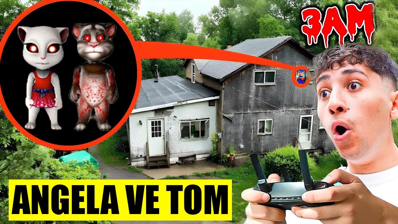 MY TALKİNG TOM VE TALKİNG ANGELA EVİNE GİTTİK !! (Şok Olucaksınız)