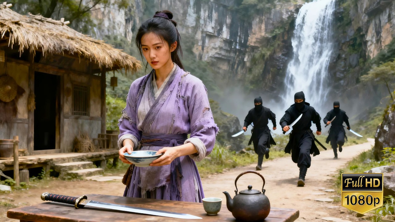 【超燃武俠電影】不起眼的山野村妇竟是功夫高手，一剑秒杀所有人！#movie #chinesedrama #中國電視劇 #大陆剧 #kungfu #武侠