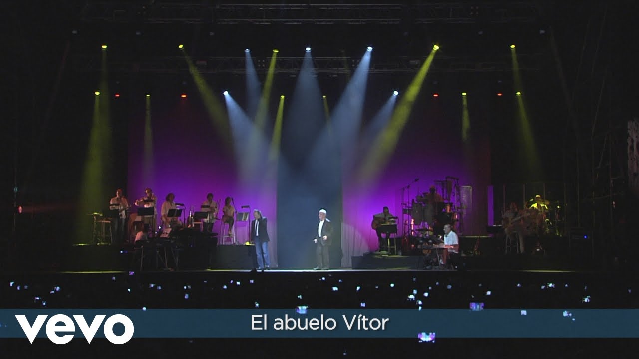 Victor Manuel con Joan Manuel Serrat - El Abuelo Vítor (En Directo)