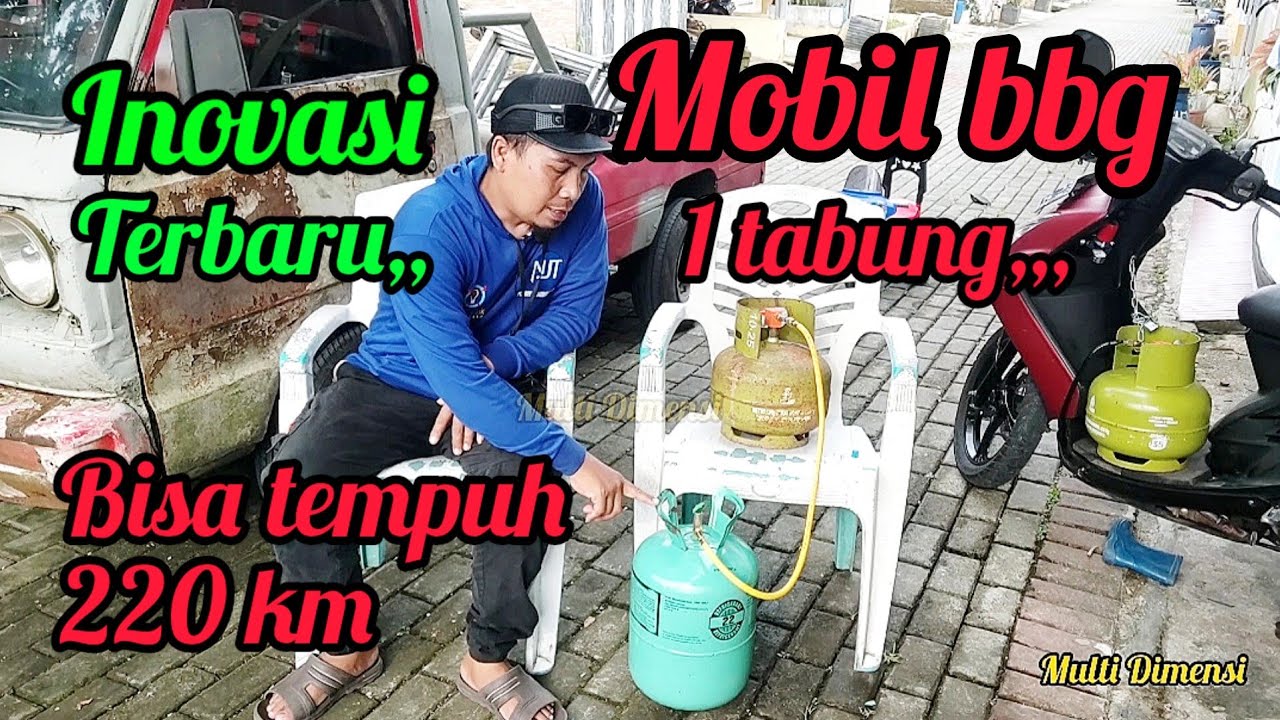 INOVASI TERBARU MOBIL BBG 1TABUNG BISA TEMPUH 220 KM