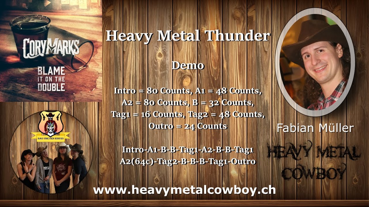 Heavy Metal Thunder - Demo (Catalan Line Dance)