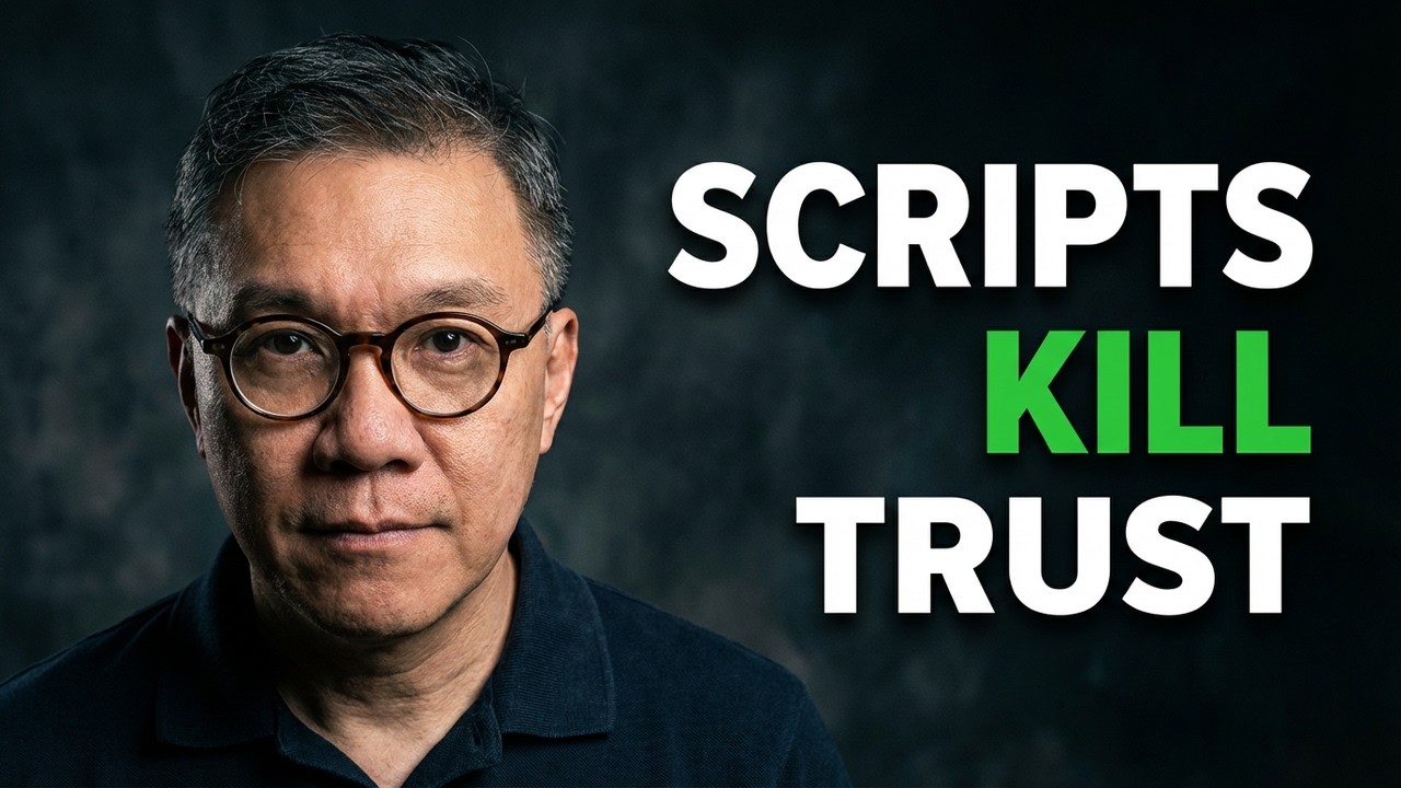 The Script Trap: Why Buyers Hear You Lying