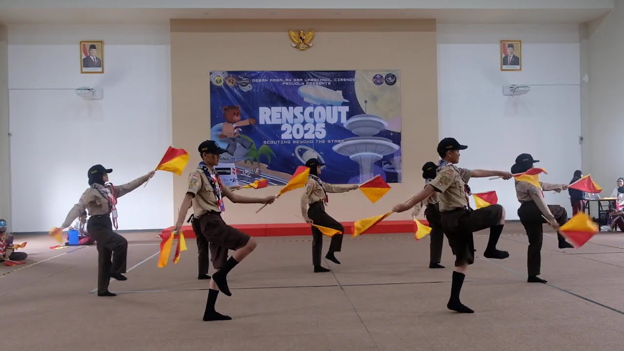 SMPN 103 Jakarta - Semaphore Dance RENSCOUT