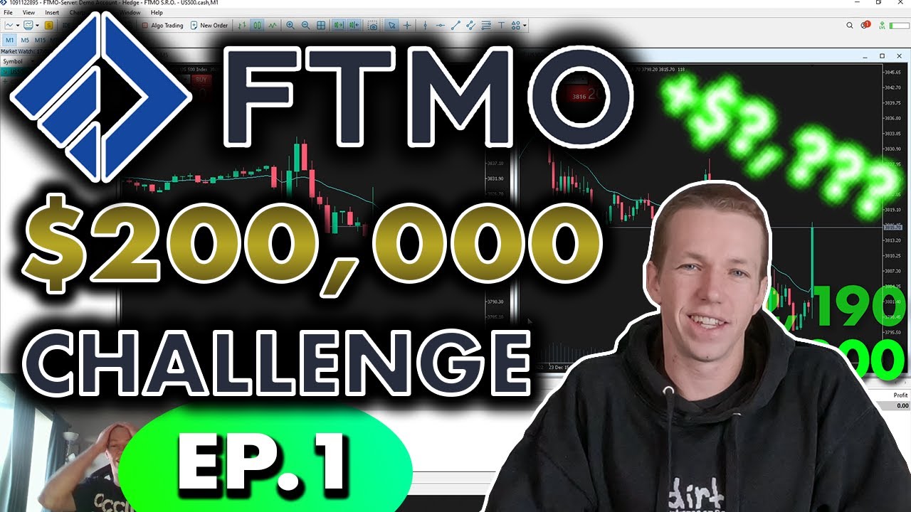 FTMO $200K Day Trading Challenge LIVE Episode 1