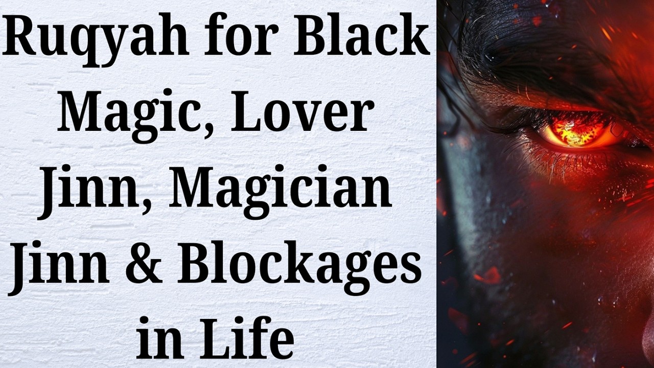 Ruqyah for Black Magic, Lover Jinn, Magician Jinn & Blockages in Life