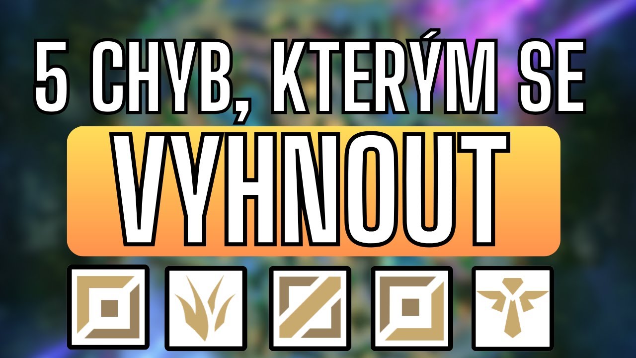 5 LOW-ELO CHYB na KAŽDOU ROLI, které TĚ drží ZPĚT | League Of Legends