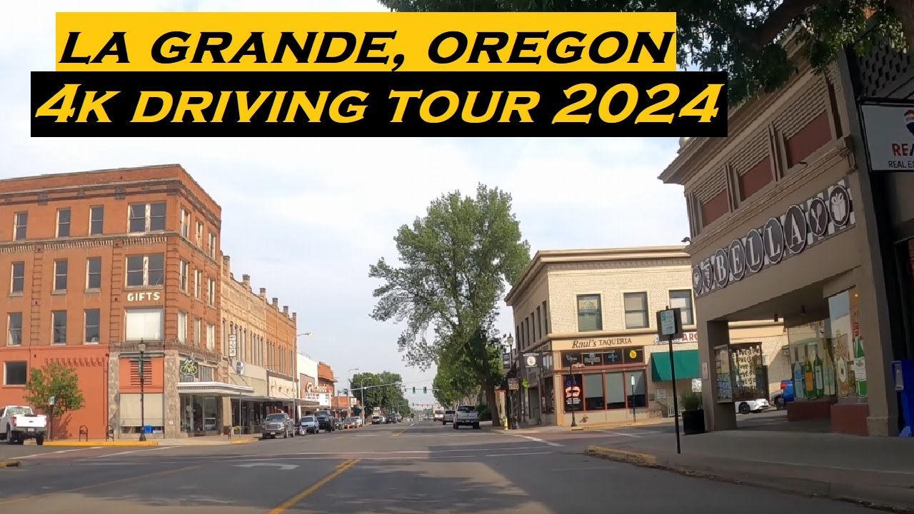 La Grande, Oregon | 4k Driving Tour | 2024