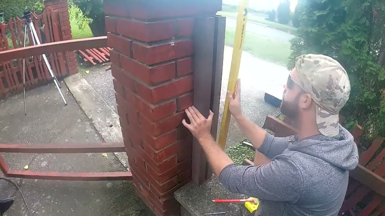 2/2 Wpc kerítés szerelése meglévő lábazatra (Installation of a wpc fence on an existing plinth)