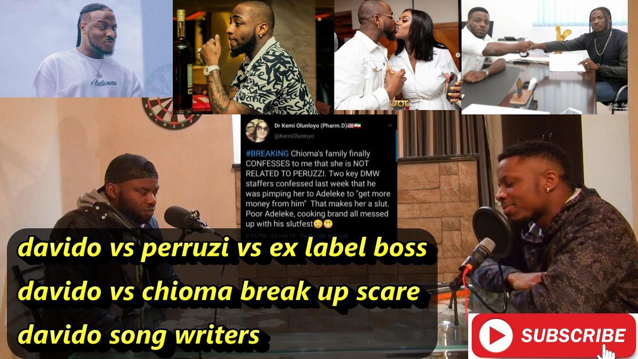 DAVIDO VS PERRUZI & EX LABEL PATRICK SAGA, CHIOMA BREAK UP SCARE, BETRAYAL OR  HOMIES ? WHAT NEXT?