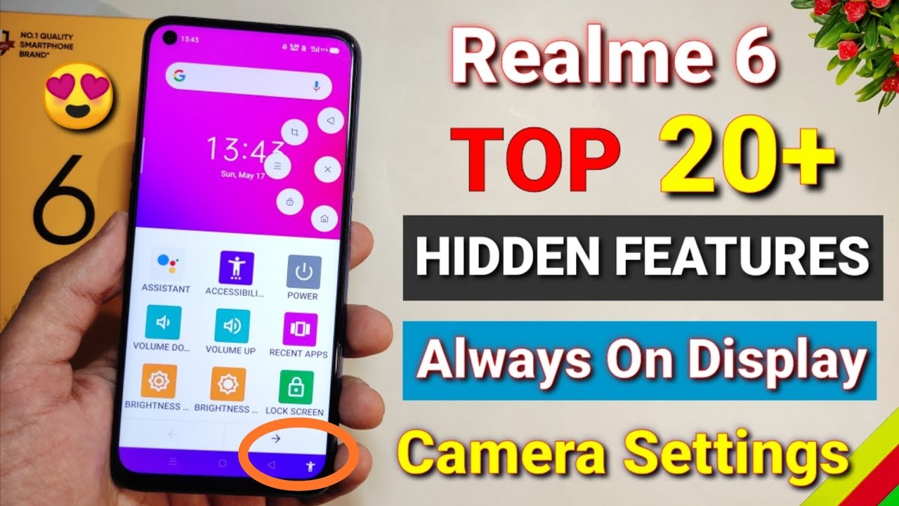 Realme 6 top 20+ hidden features | Realme 6 tips & tricks | Realme 6 Camera settings | Hindi
