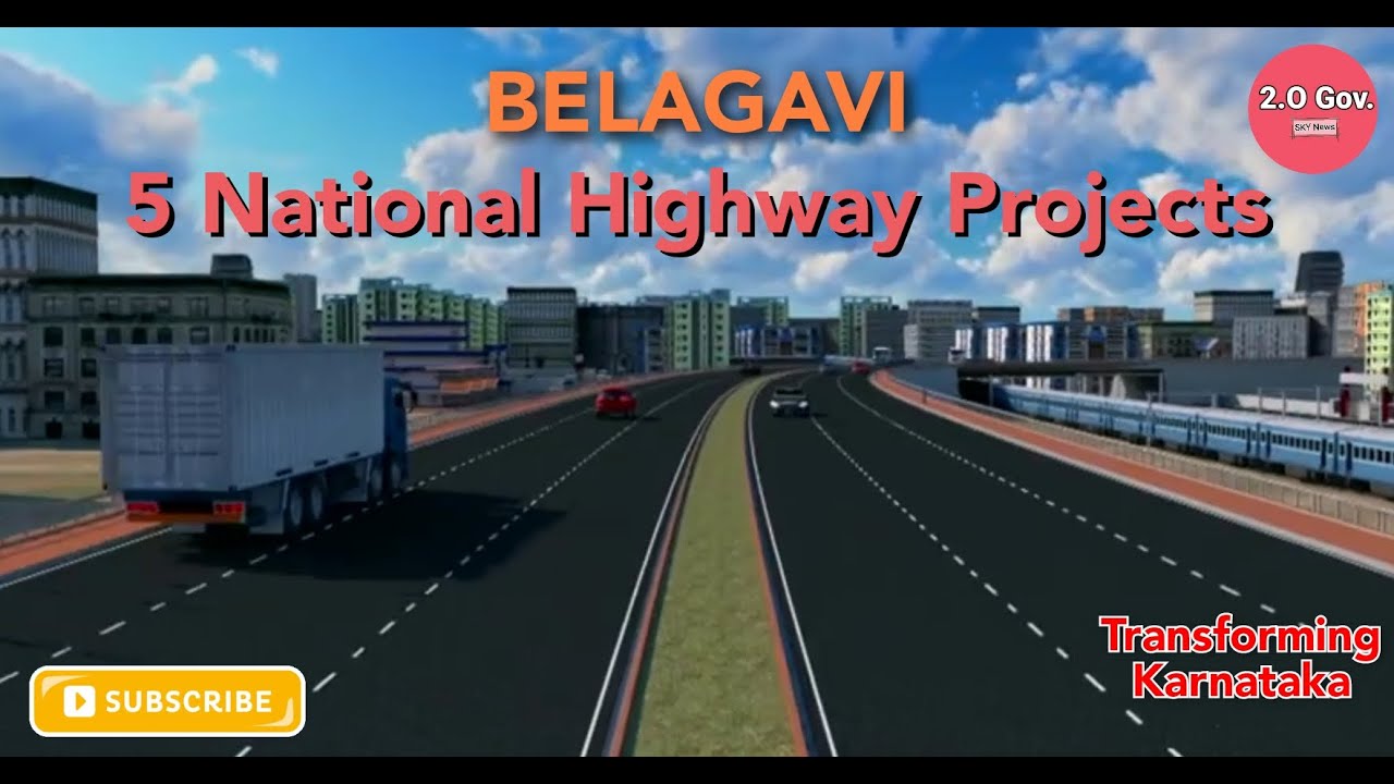 National Highway Network in Belagavi। Karnataka Mega-Project। Transforming INDIA।2.O।🇮🇳🇮🇳