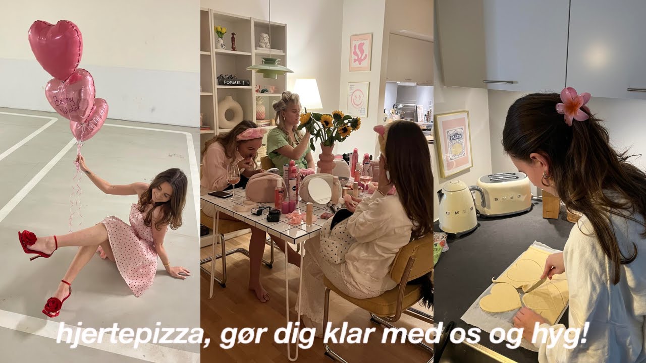 OVERRASKER MINE VENINDER P&Aring; VALENTINES DAY! *VLOG*
