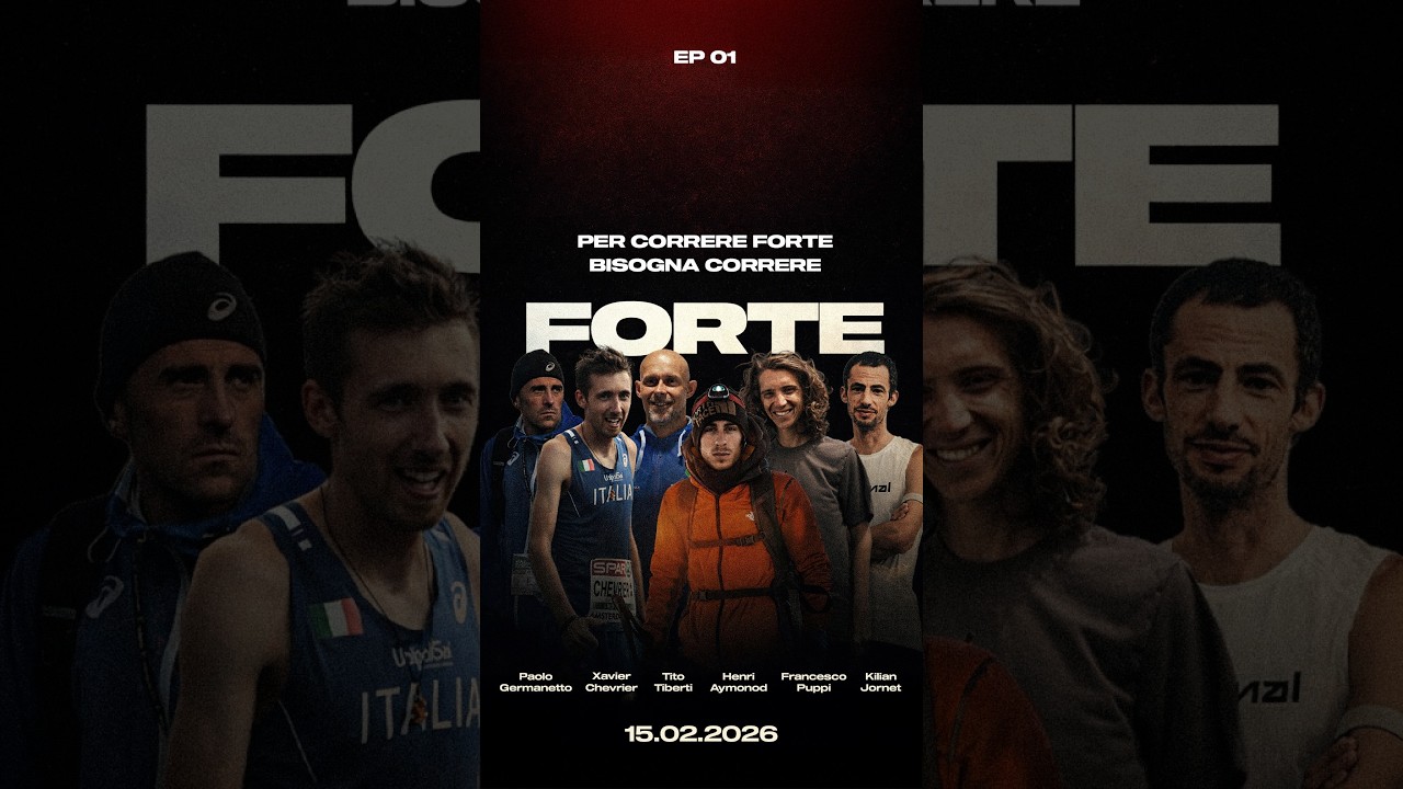 PER CORRERE FORTE BISOGNA CORRERE FORTE Aymo Ft Kilian Jornet, Fra Puppi, Xavi Chevrier, Paolo, Tito