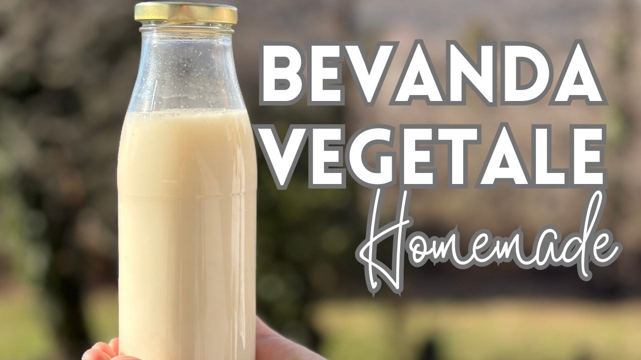 LATTE DI AVENA fatto in casa in 30 secondi | Piu' facile di quanto pensi | Bevande vegetali