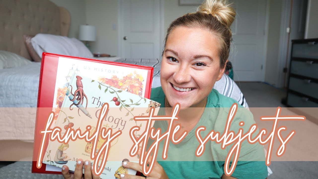 HOMESCHOOL FAMILY STYLE SUBJECTS | BIBLE, SCIENCE, HISTORY | ELEMENTARY SCHOOL AGE