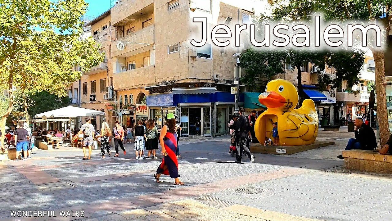 Jerusalem, Ben Yehuda Street, Walking Tour, Israel