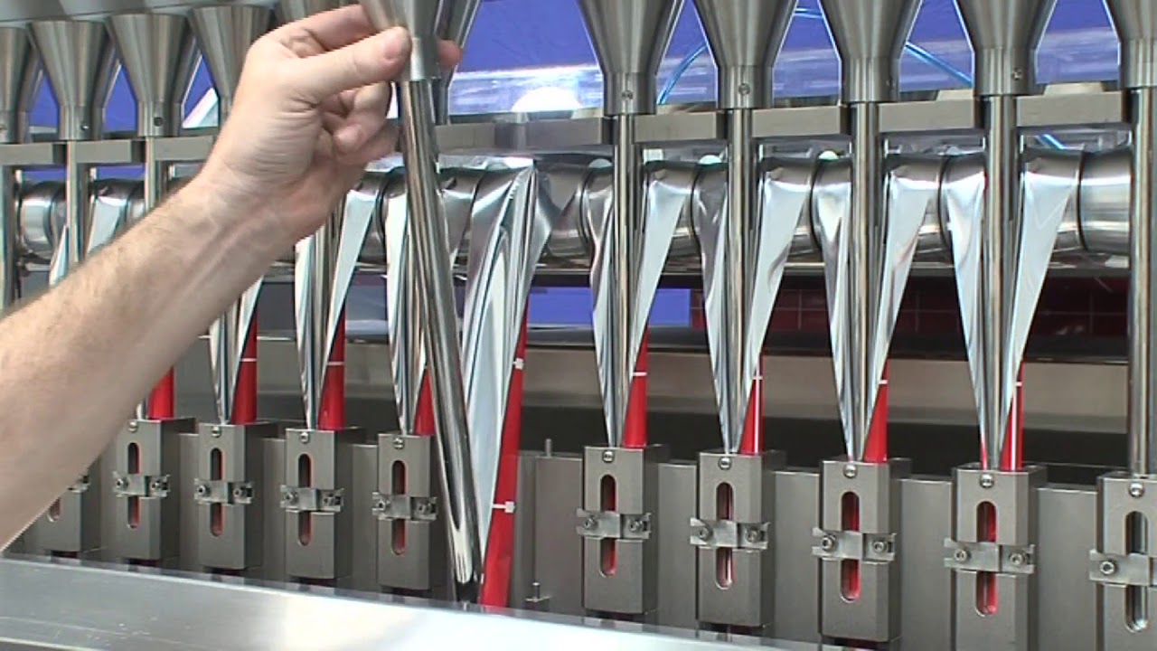 automatizacion industrial. final de linea TEPACK stick pack