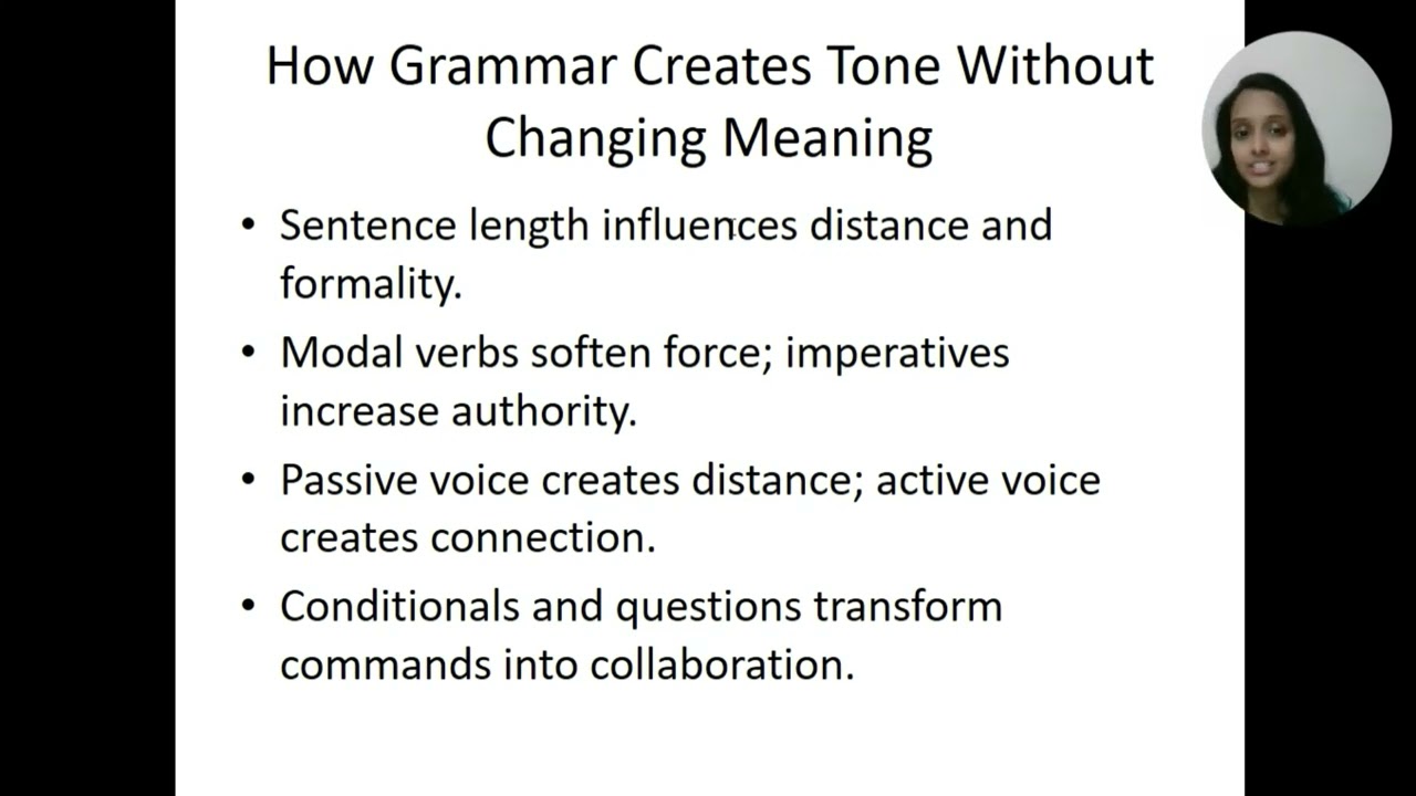 English Mastery Course: When Grammar Changes the Feeling of a Sentence