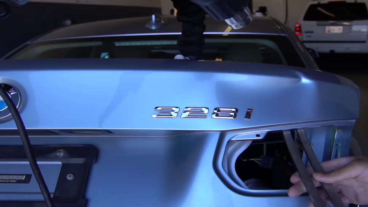 BMW Heckklappe  Grosse delle Ausbeulen