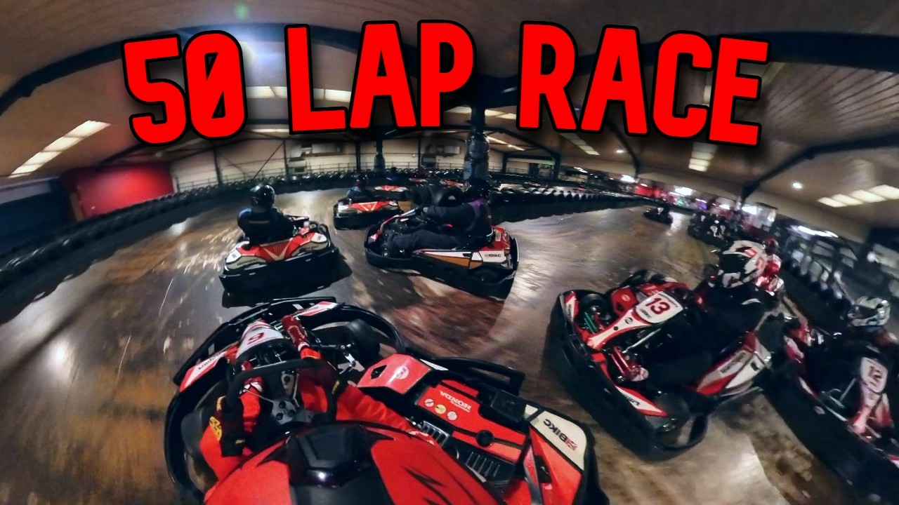 50 Lap Race at TeamSport Go Karting Sheffield
