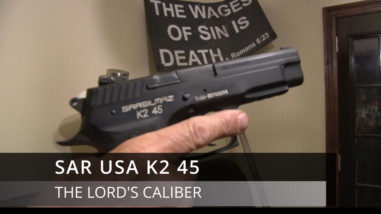 Ex-Preacher shoots God's Caliber (45 ACP)