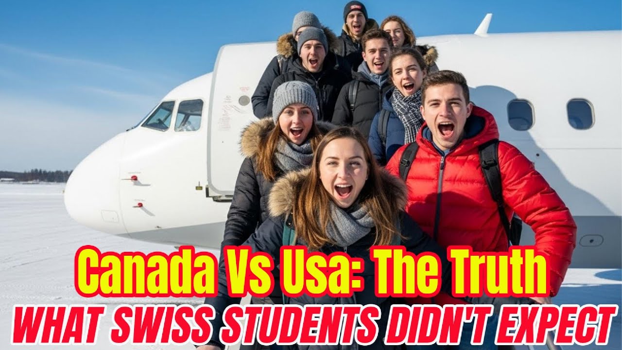 Swiss Students Mistakenly Landed In Canada, Not Us — First 5 Seconds In Ottawa Stunned The World.