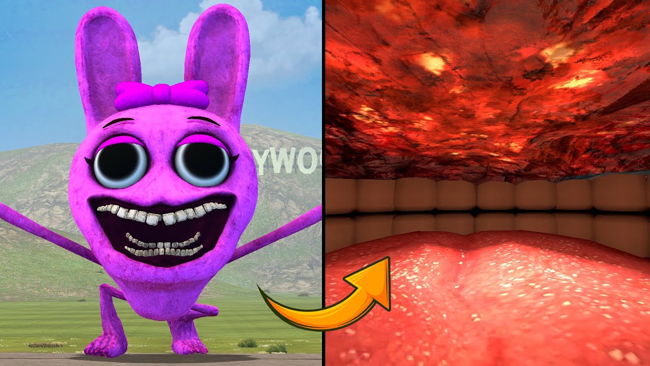 ЧТО ВНУТРИ ЛЕНТЫ PINKI: МОНСТР СПРАНКИ! (Garry's Mod)