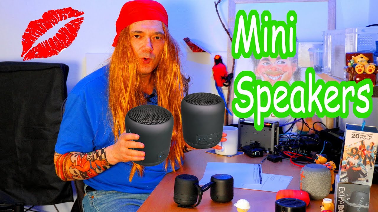 Sony XB12 vs Soundcore Mini 3 - size matters! bluetooth speakers test!