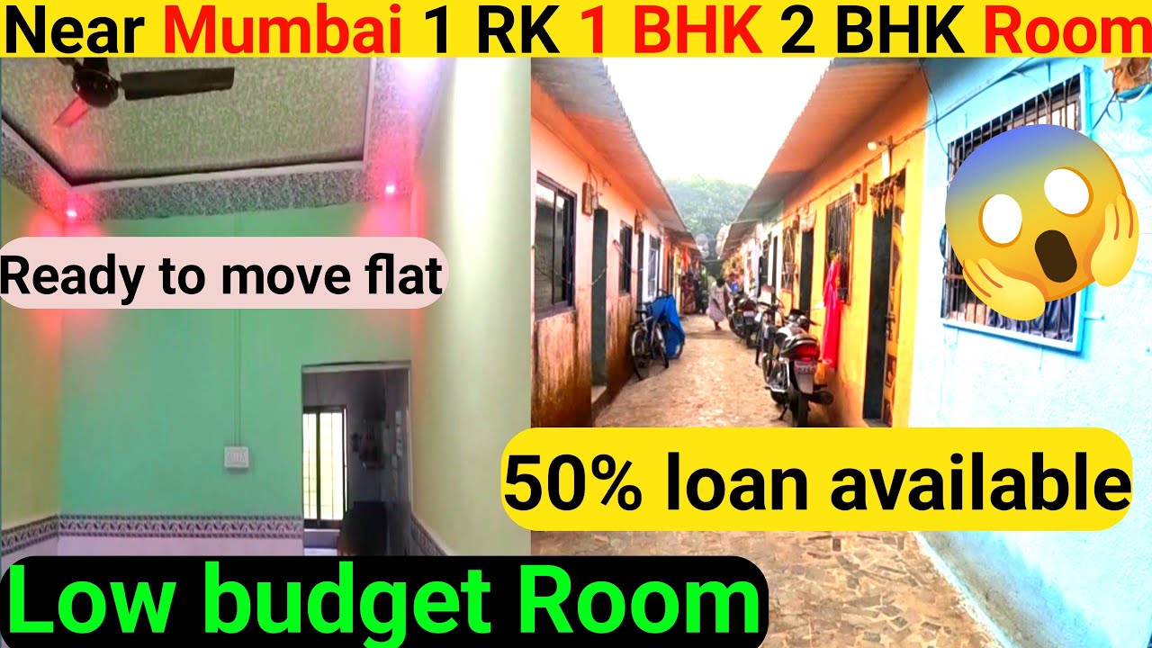 CHAWL ROOM IN Mumbai || 1 RK 1 BHK And  2 BHK || 50% loan available finance