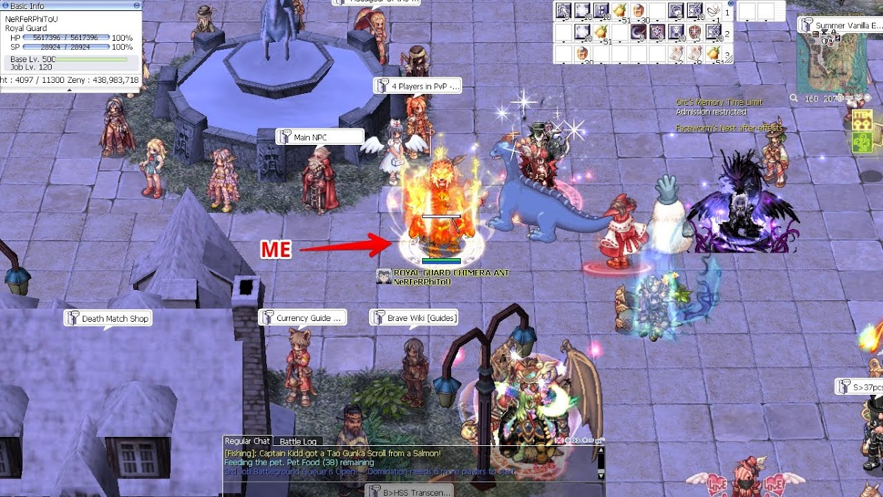 (BraveRo) Royal Guard Killing MVP